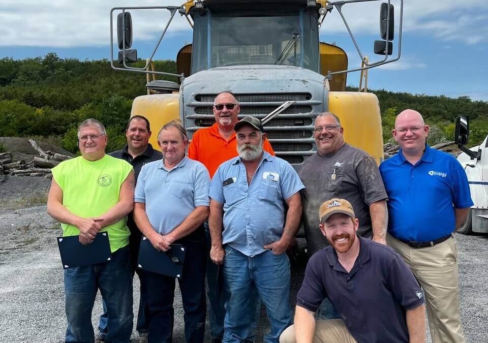 Frazier Quarry Miners Recognized for Safety Milestones